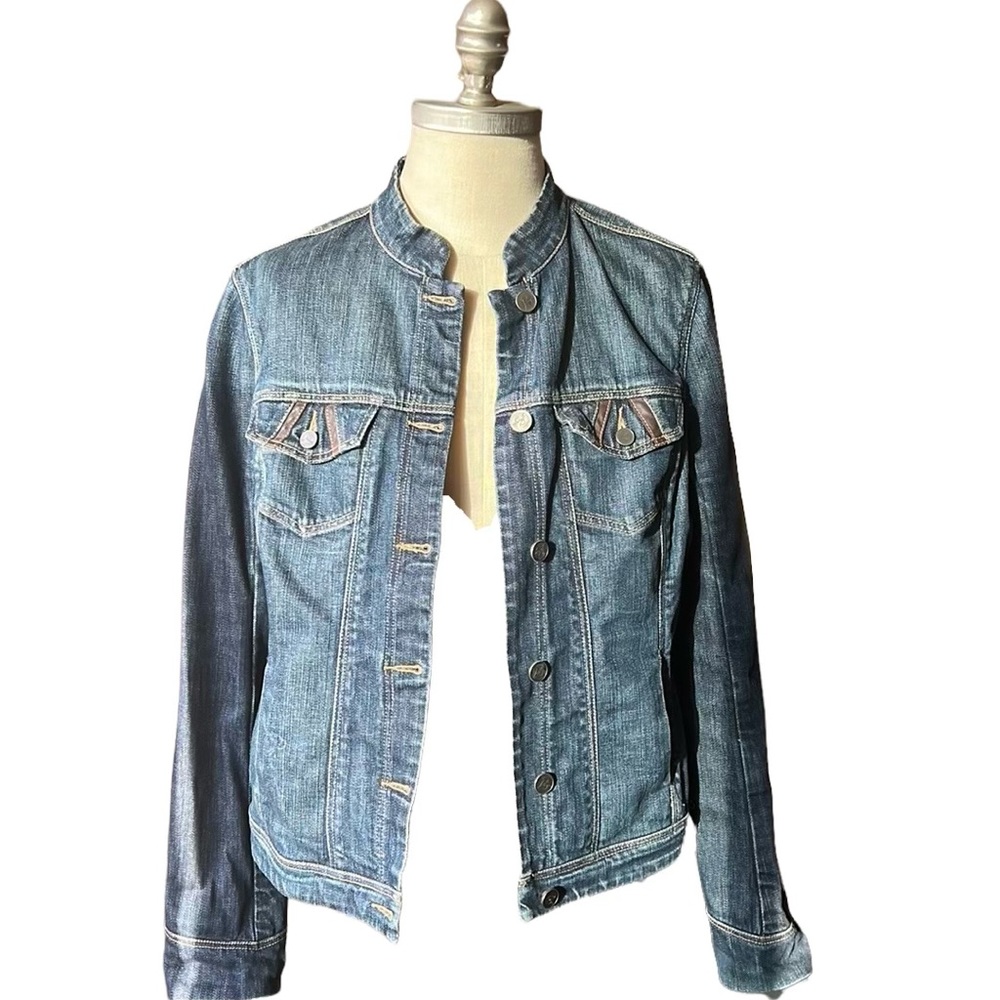 Paige Denim Jacket- Moto Style